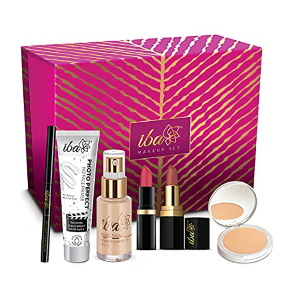 Iba Makeup Gift Set (Fair) (52.35gm+30ml)