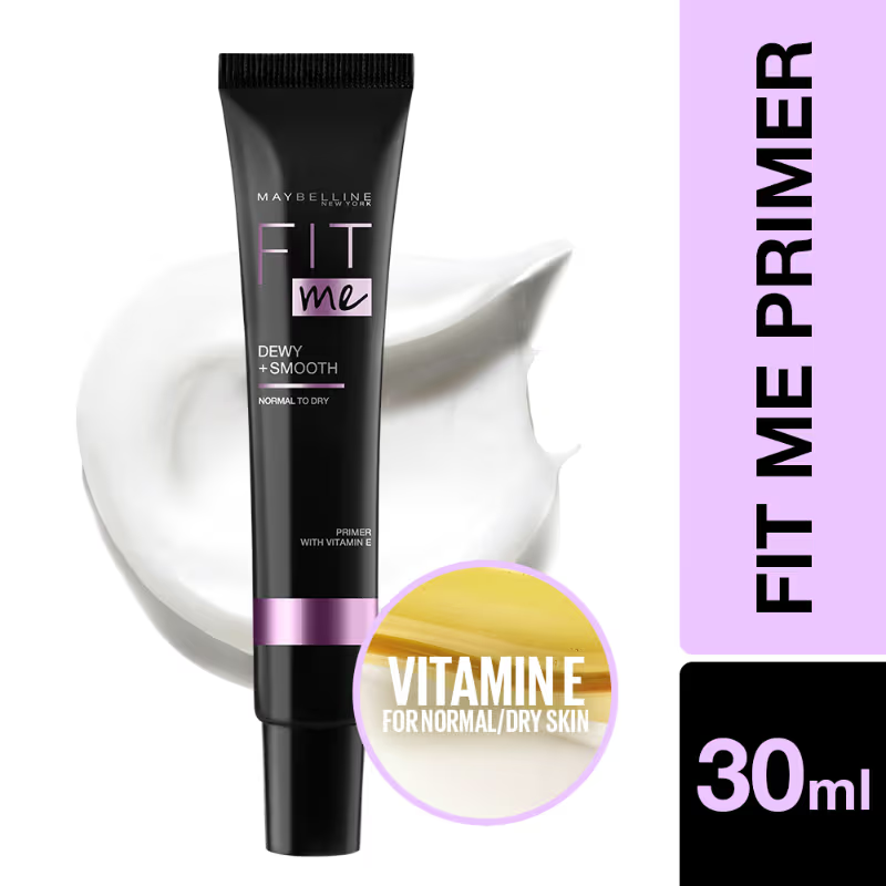 Maybelline New York Fit Me Primer - Dewy+Smooth (30ml)
